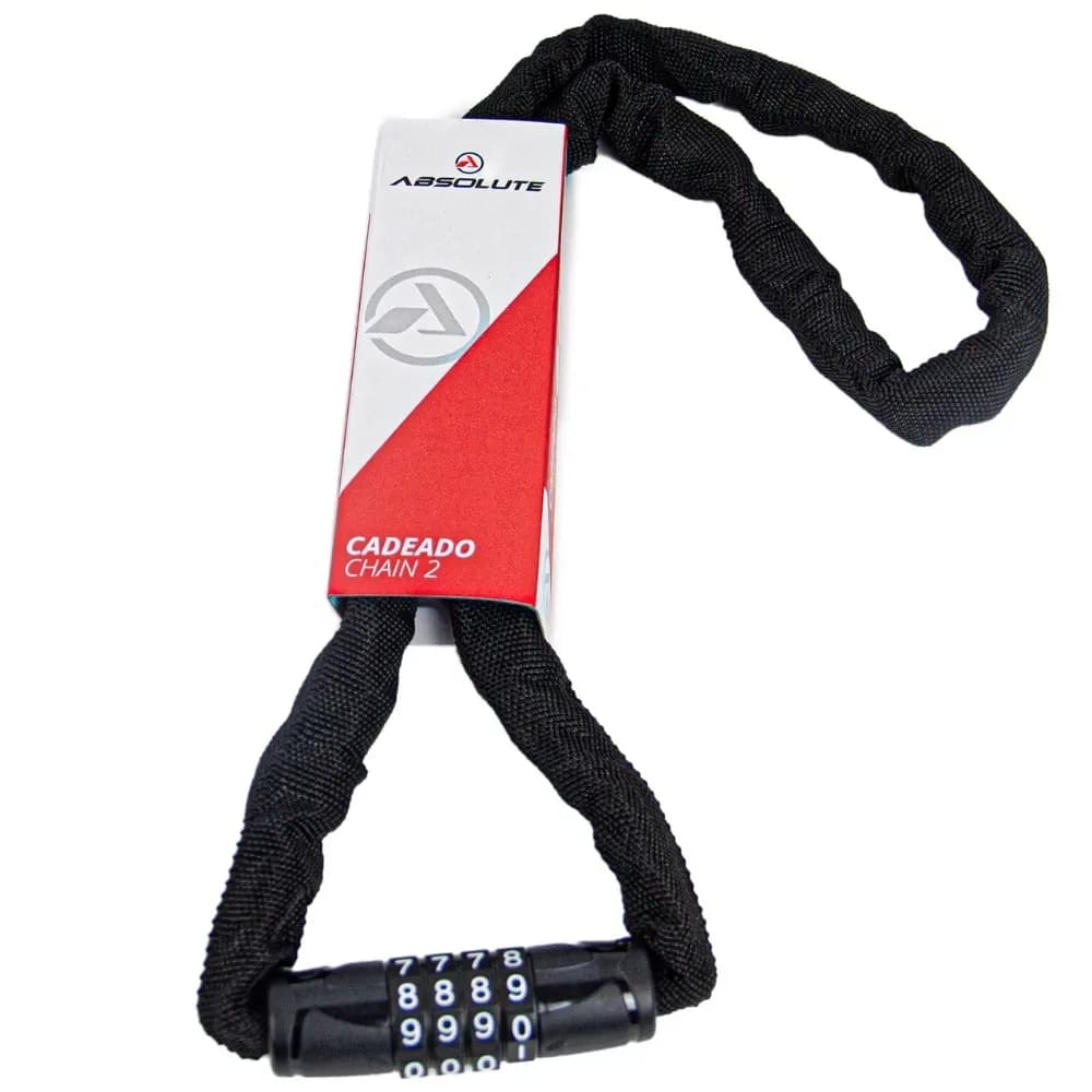 Cadeado Chain 2 1000 x4mm aço - Imagem 1